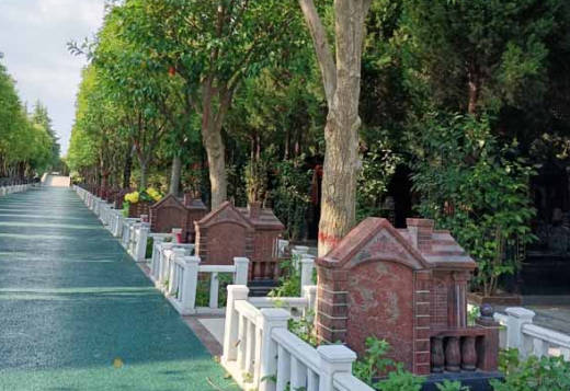 西安樹(shù)葬墓園環(huán)境